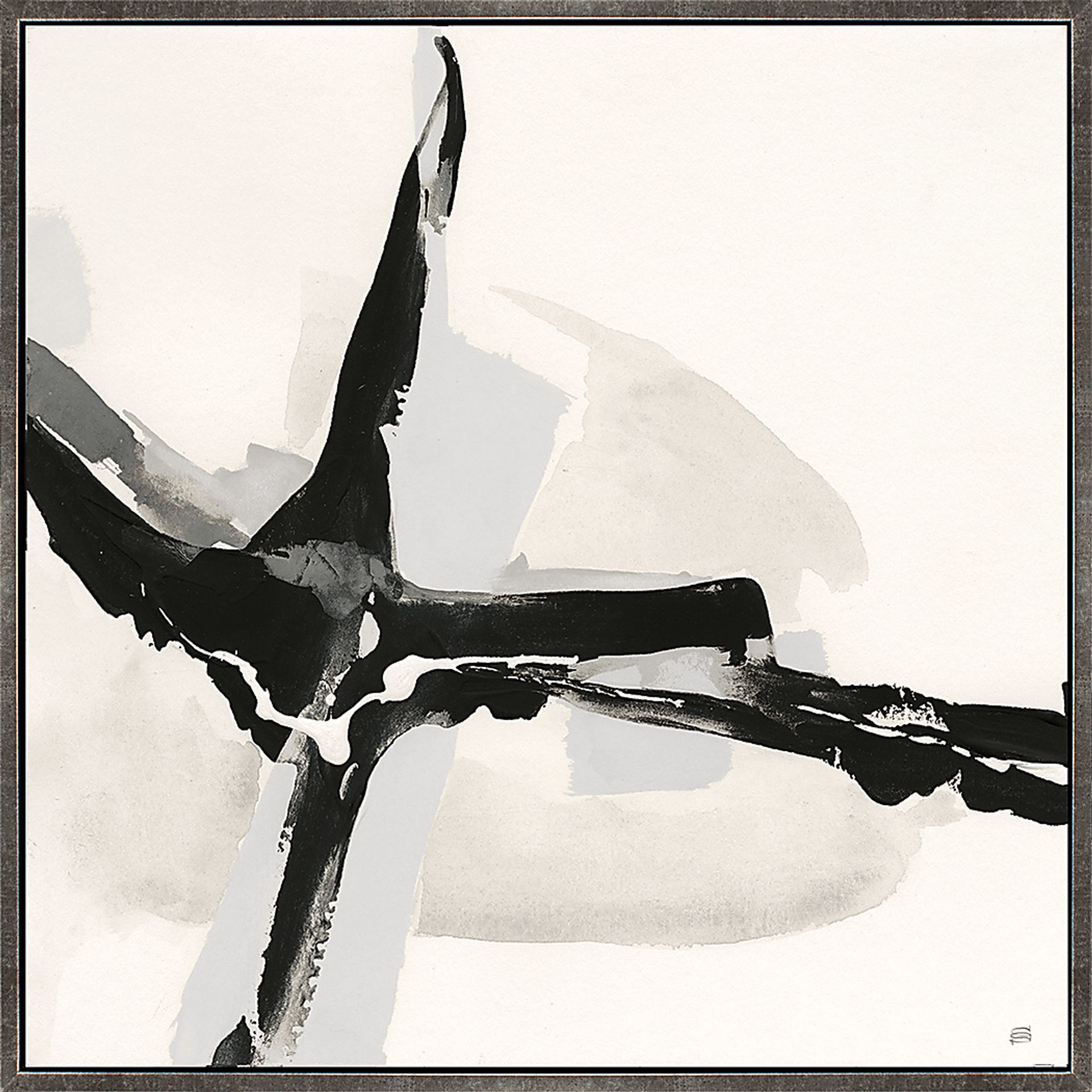 Faded Memories I Gray Artwork - Image 1