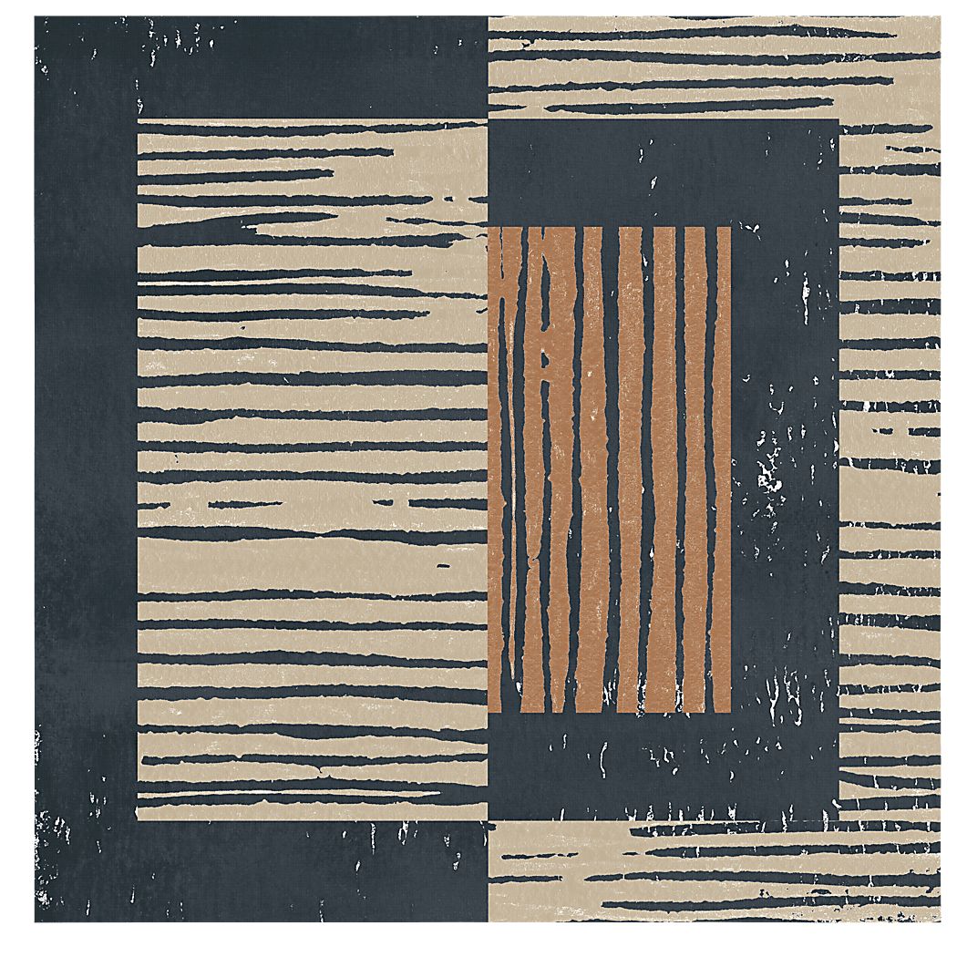 Faded Reality I Brown Artwork