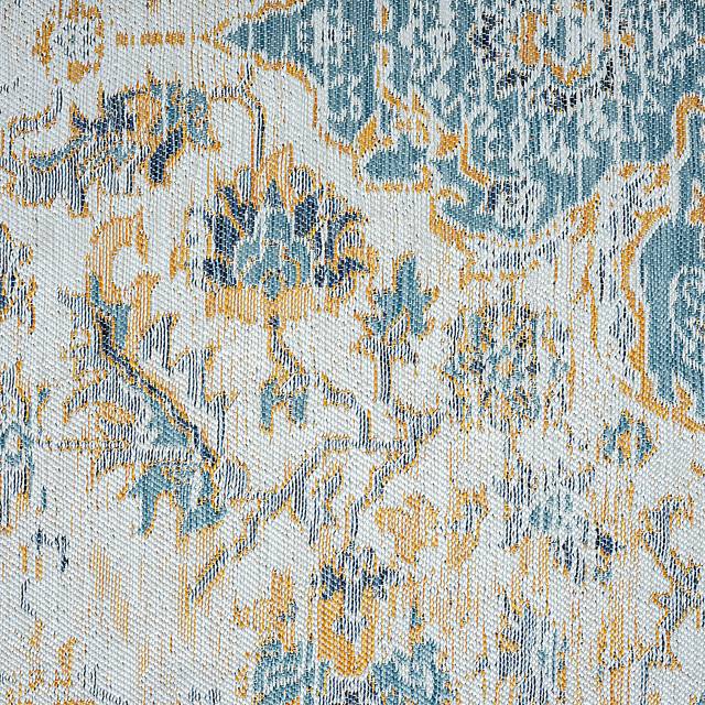 Fadika Blue 5'3 x 7' Indoor/Outdoor Rug - Thumbnail - Image 8