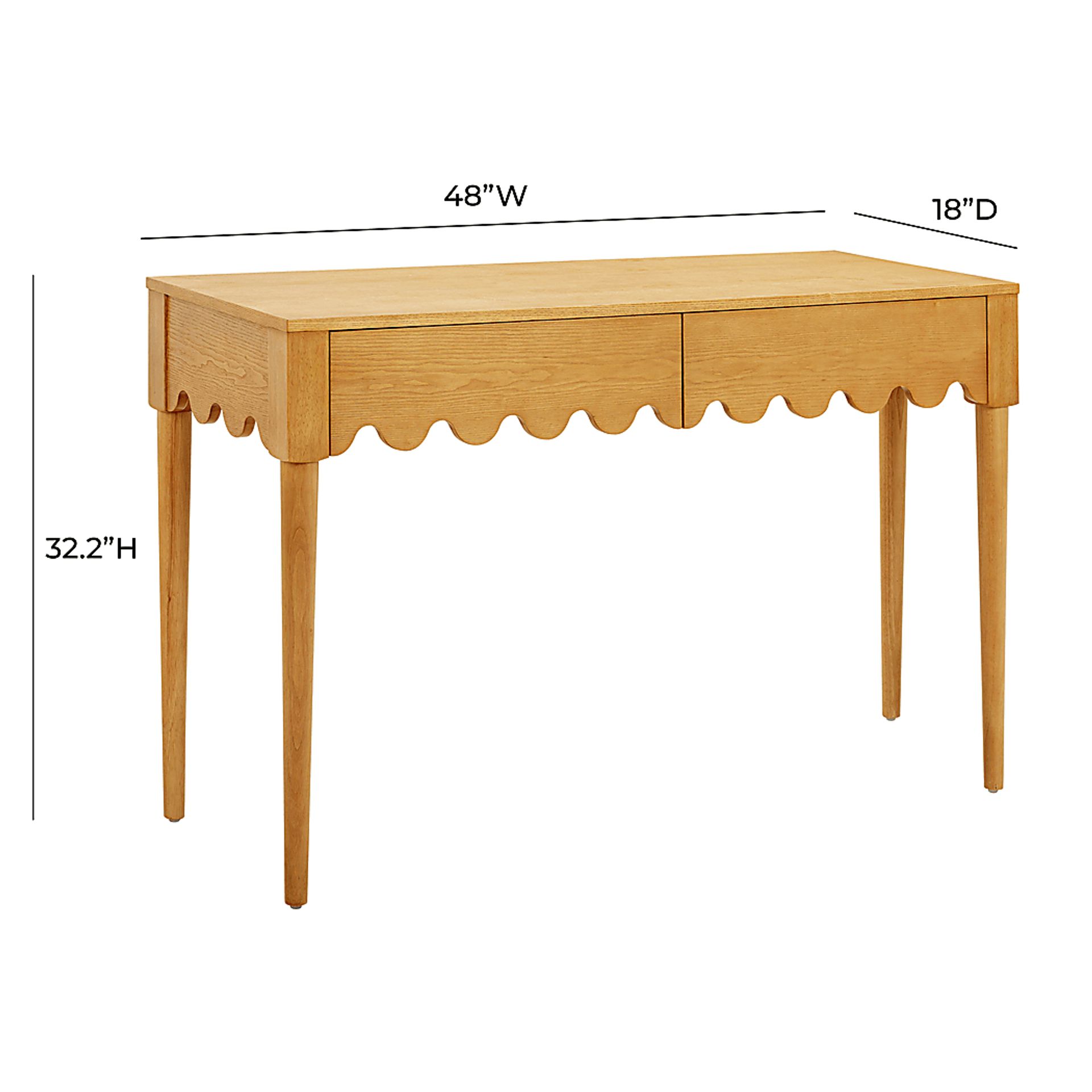 Fahnders Brown Desk - Image 7
