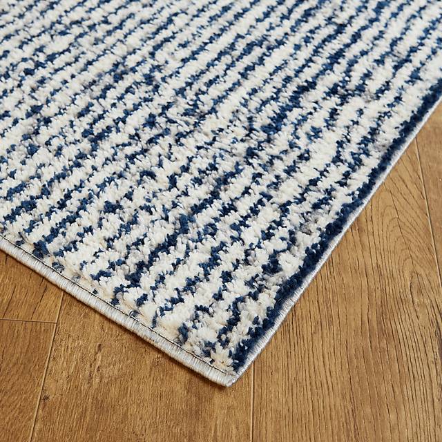 Faippen Ivory/Blue 5'3 x 7' Rug - Thumbnail - Image 5
