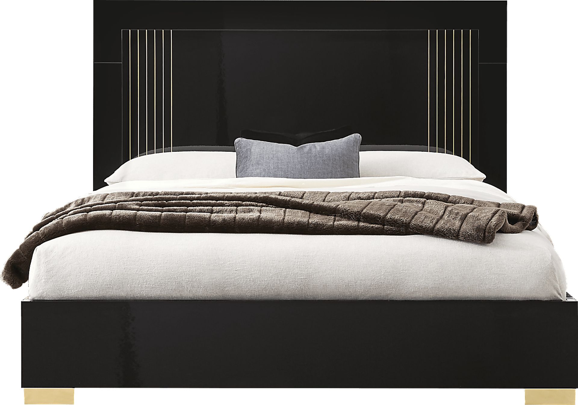 Fairbanks Black 3 Pc King Bed - Image 1