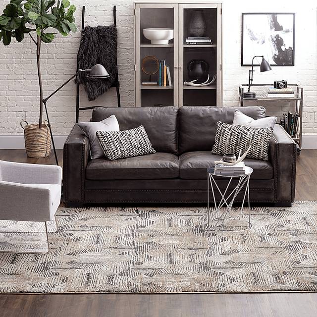 Fairdrop Silver 5'3 x 7'10 Rug - Thumbnail - Image 3