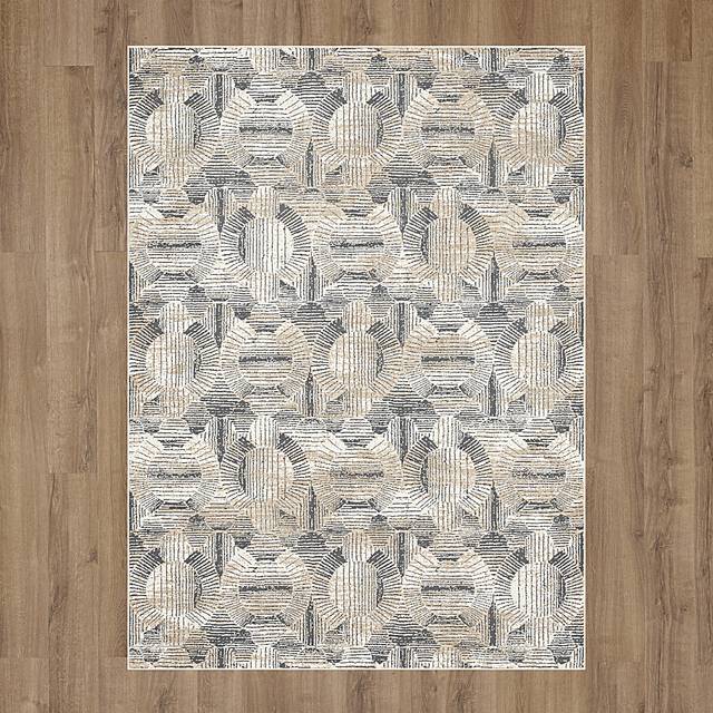 Fairdrop Silver 5'3 x 7'10 Rug - Thumbnail - Image 4
