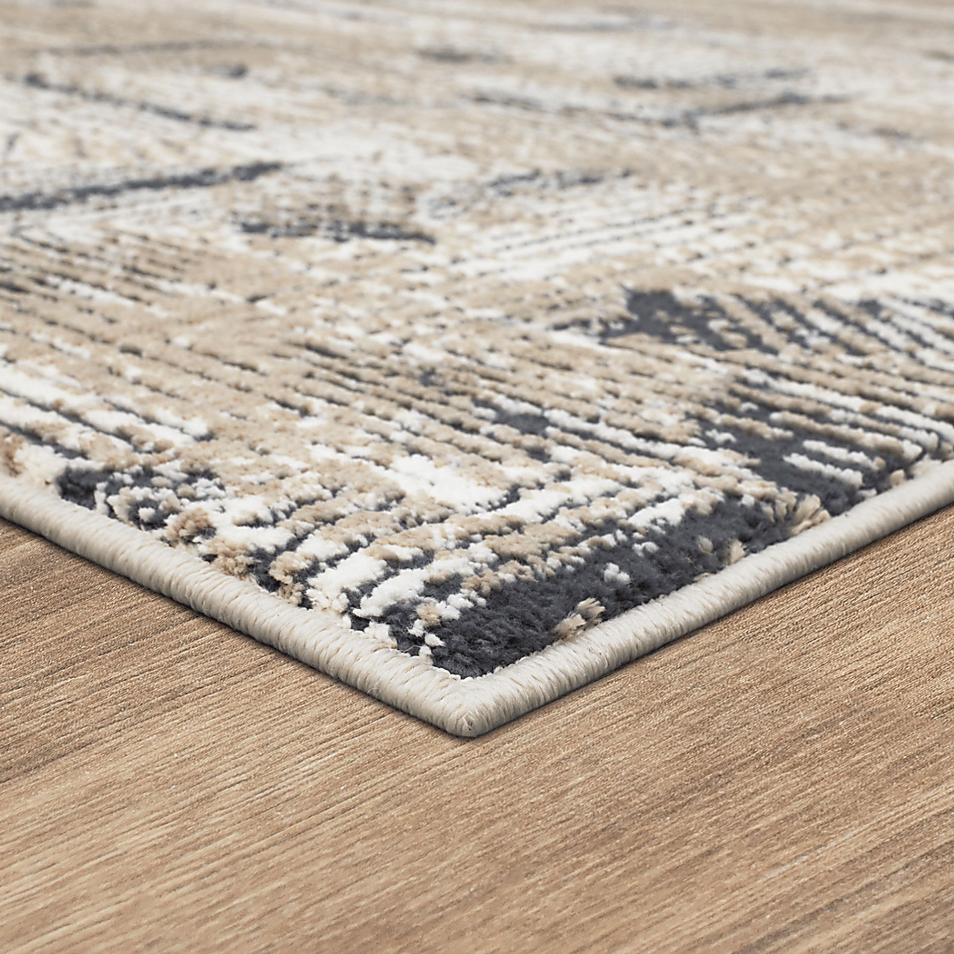 Fairdrop Silver 6'6 x 9'6 Rug - Image 9