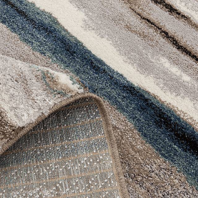 Fairen Blue 5' x 7'6 Rug - Thumbnail - Image 3
