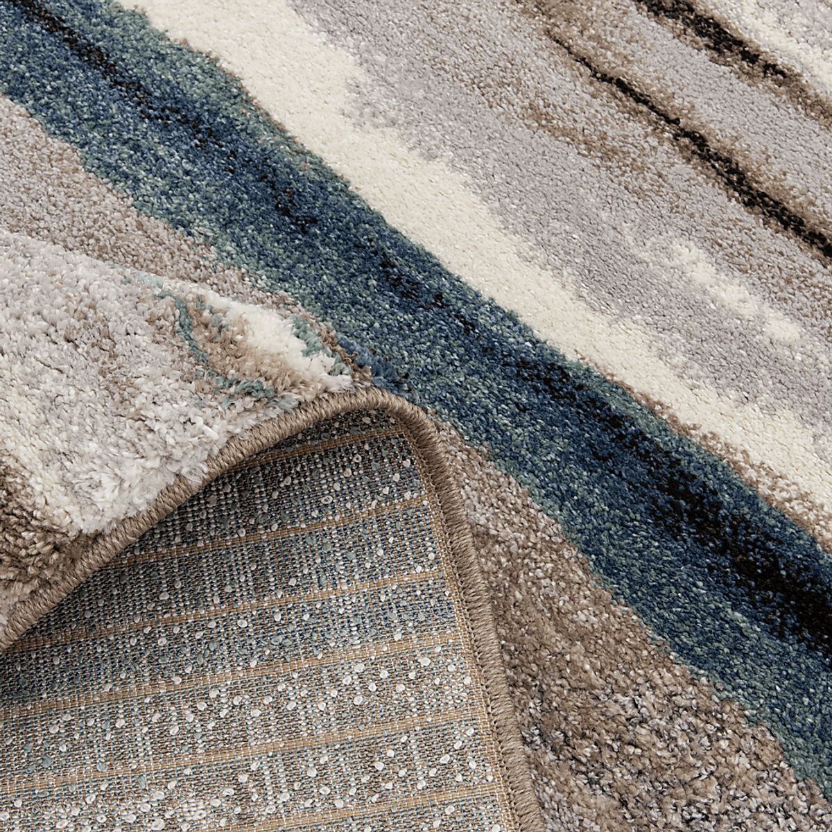 Fairen Blue Rug | Rooms to Go