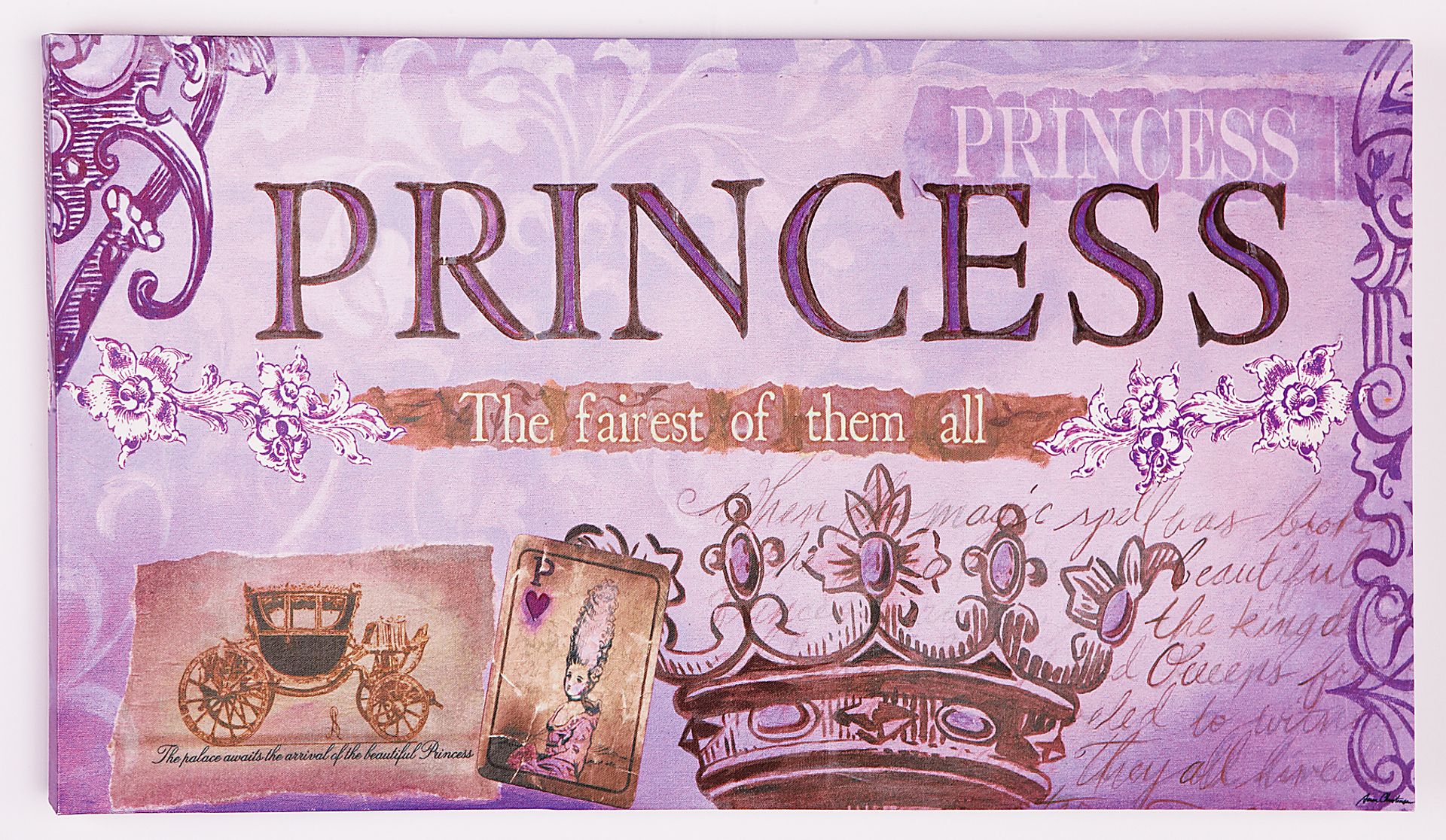 Fairest of Them All Lavender Artwork - Image 1