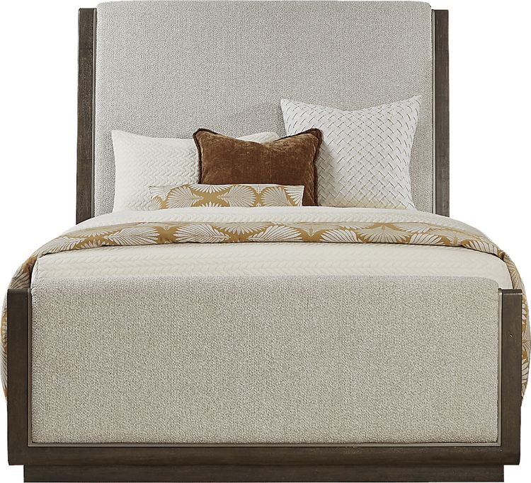 queen upholstered bed