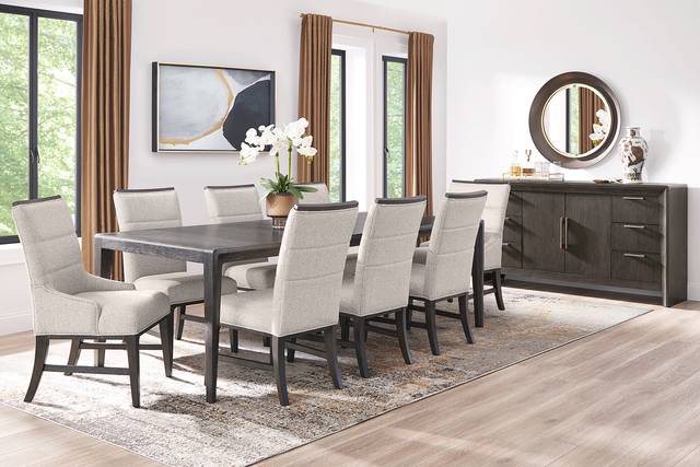 Cindy Crawford Fairfax 5 Pc Gray Dining Room Set With Dining