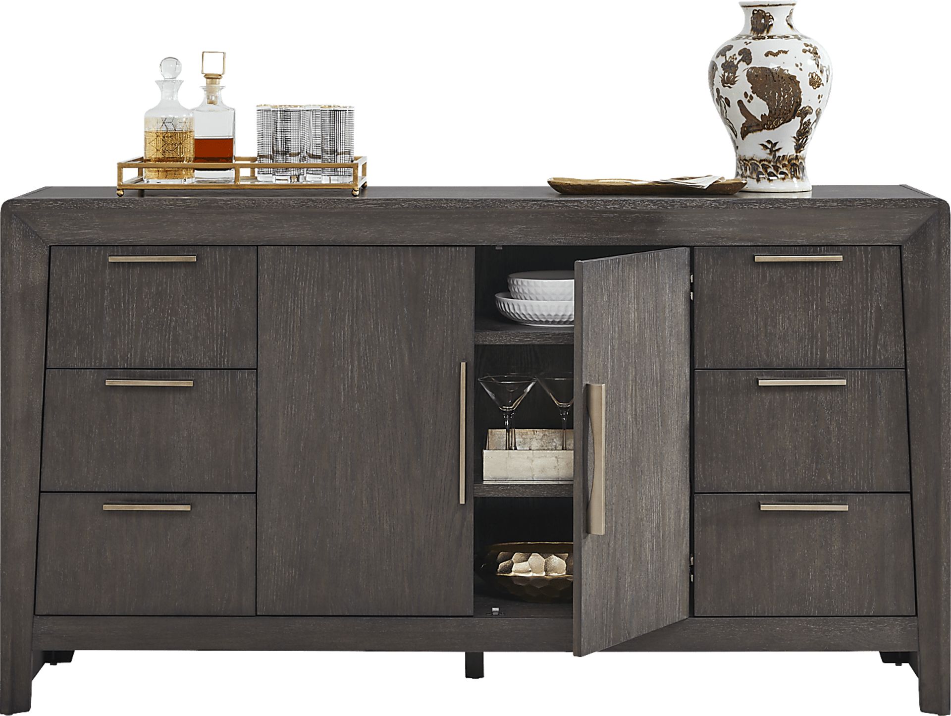 Fairfax Gray Server - Image 3