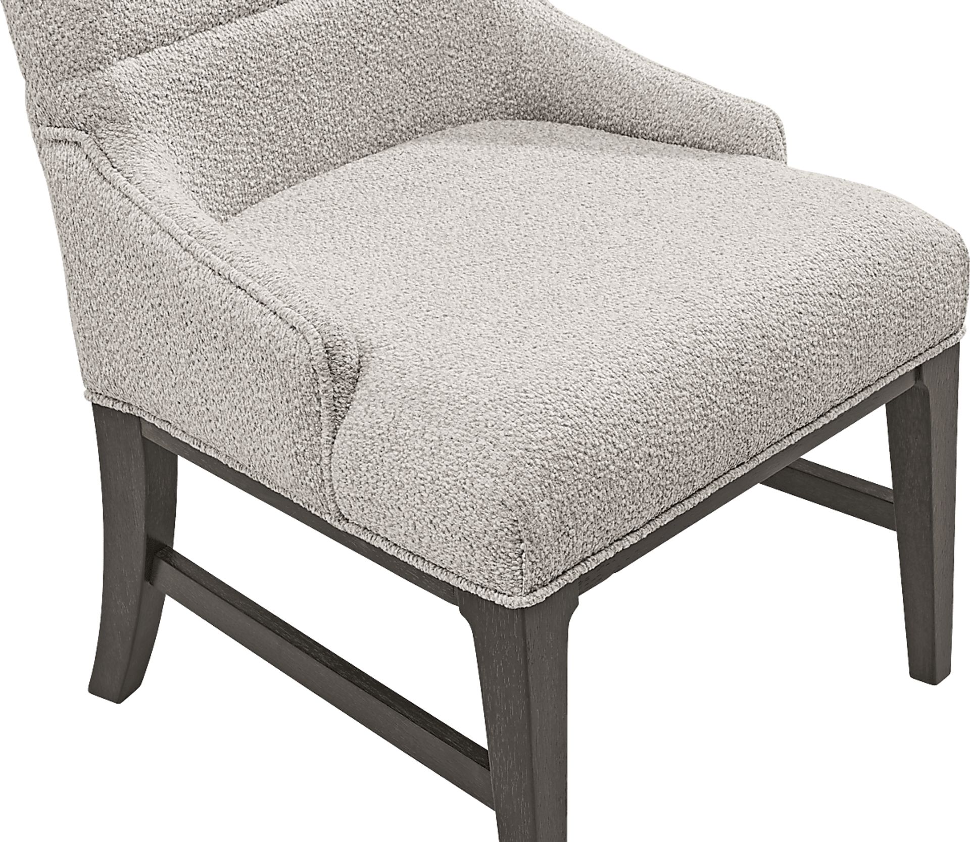 Fairfax Gray Upholstered Arm Chair - Image 3