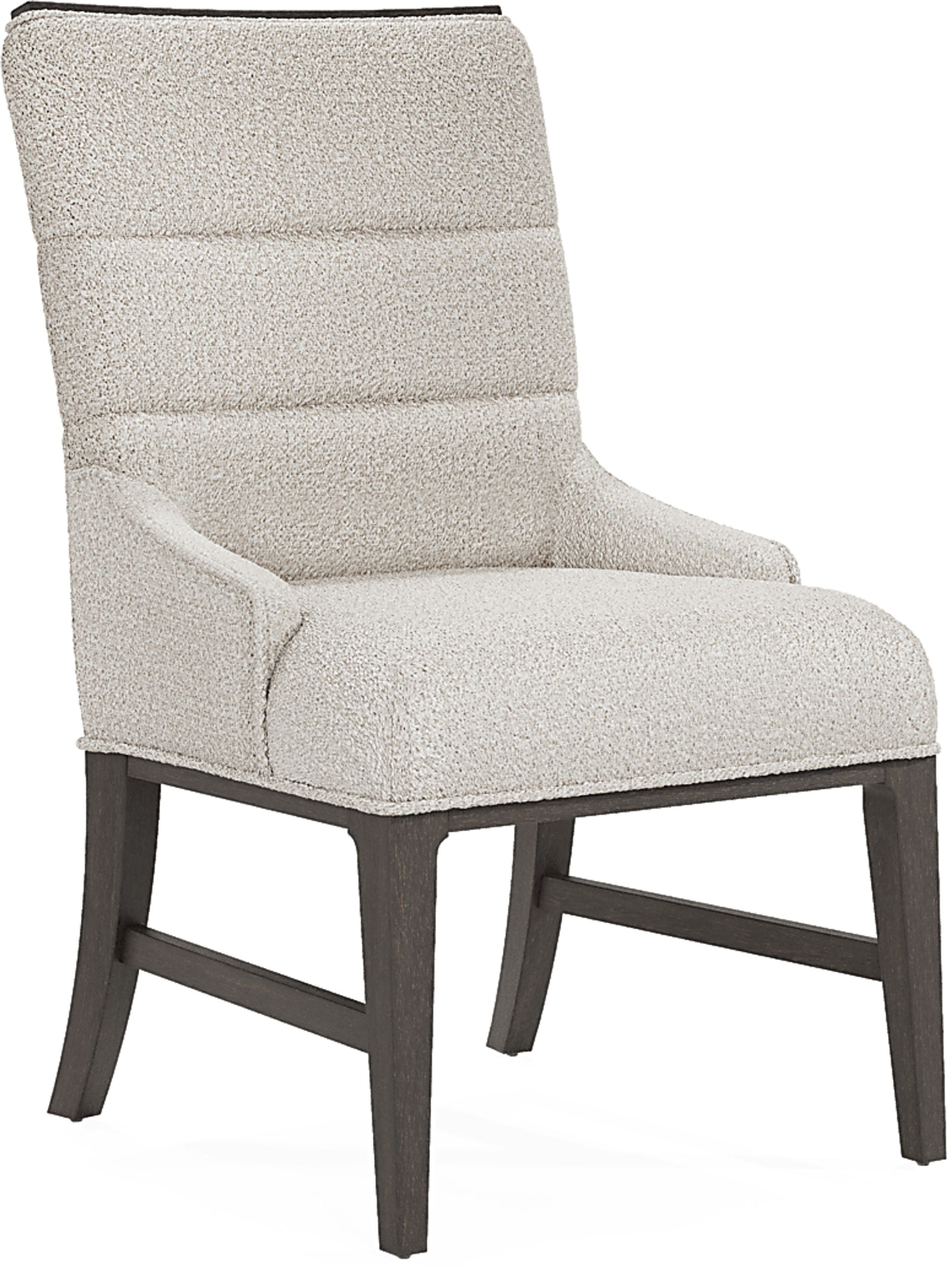 Fairfax Gray Upholstered Arm Chair - Image 1