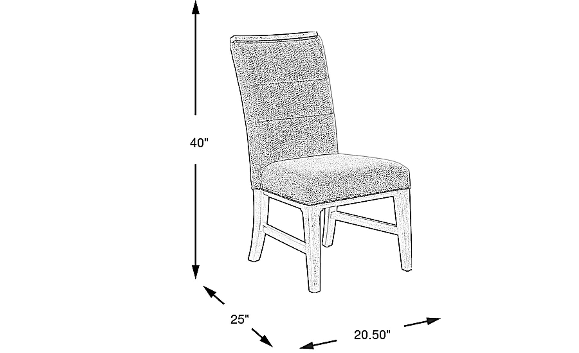 Dimension Image. Please refer to the Dimension Tab on this page for dimension details.