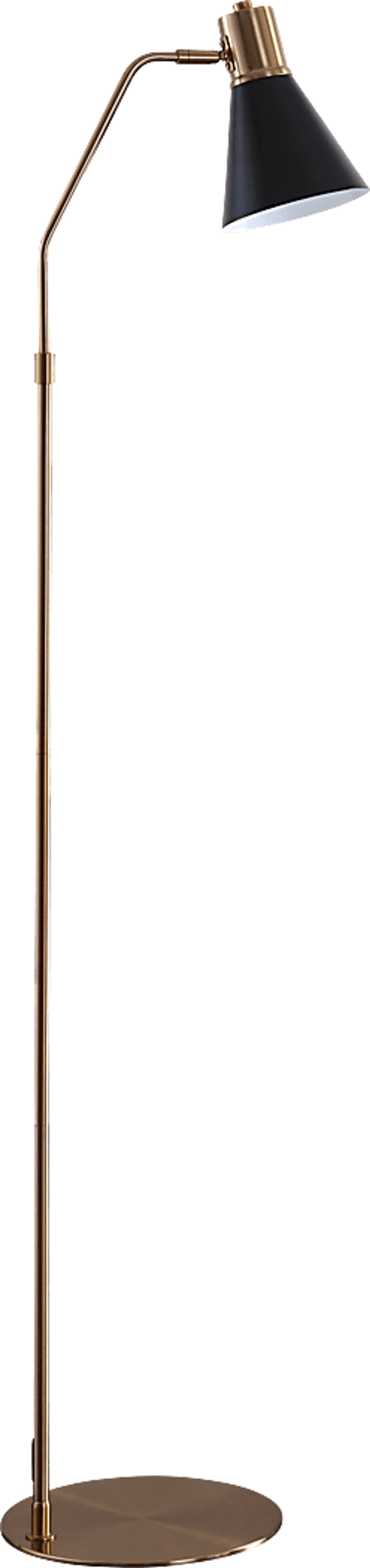 Fairfield Grove Brass Floor Lamp - Image 1