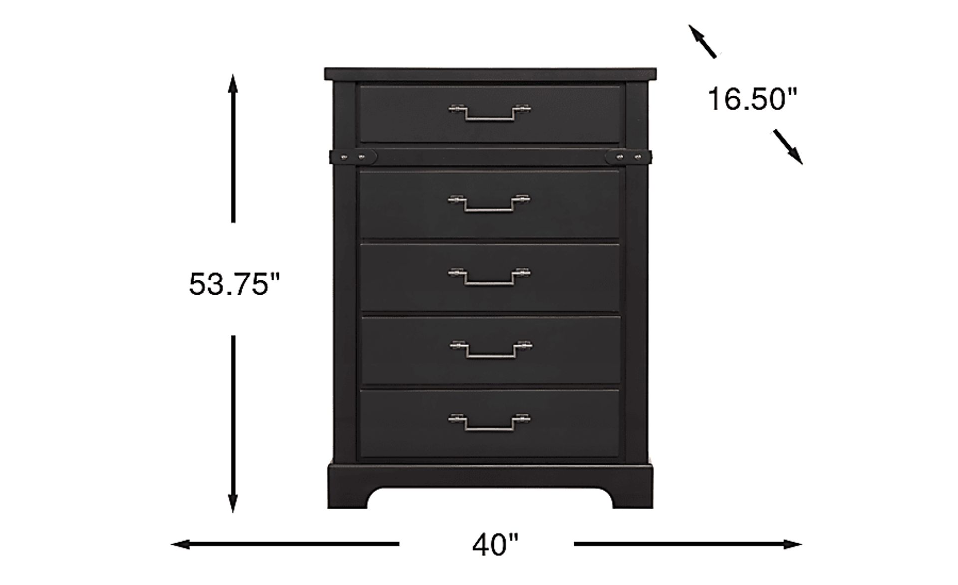 Dimension Image. Please refer to the Dimension Tab on this page for dimension details.