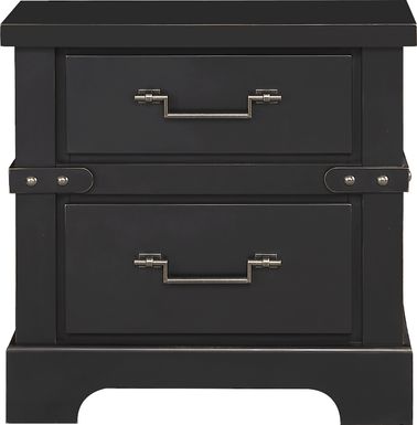 Fairhaven Black Nightstand