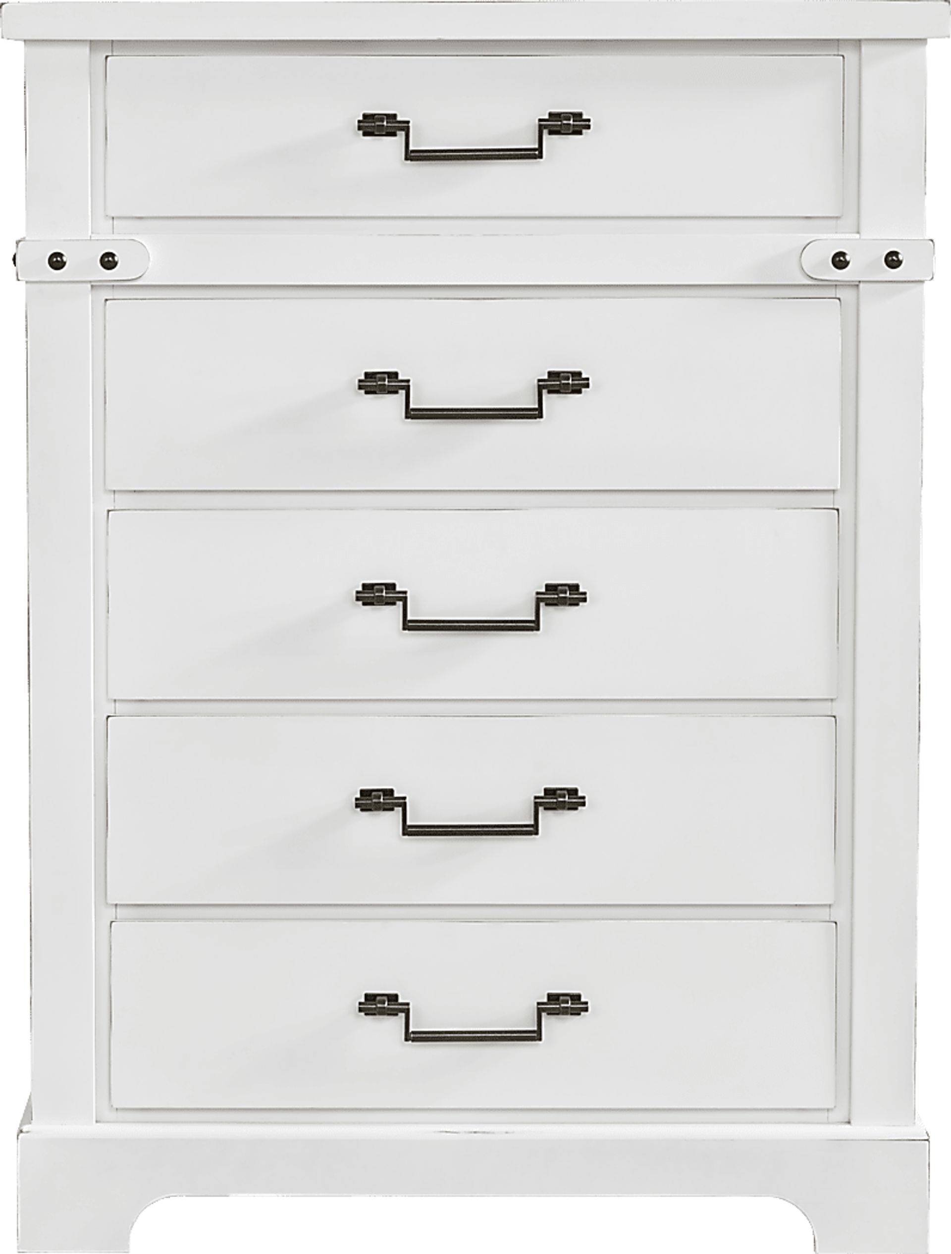 Fairhaven White 5 Pc Queen Panel Bedroom - Image 5