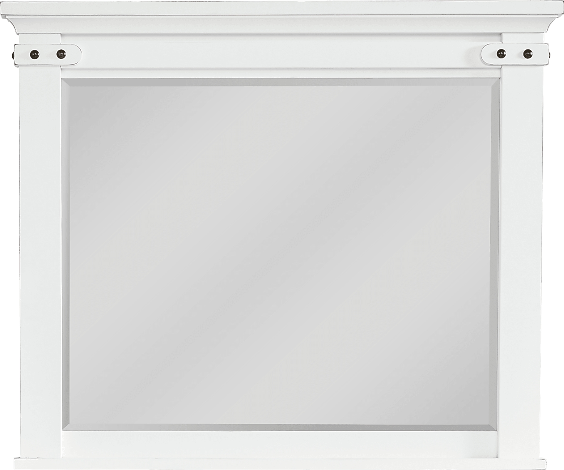 white mirror