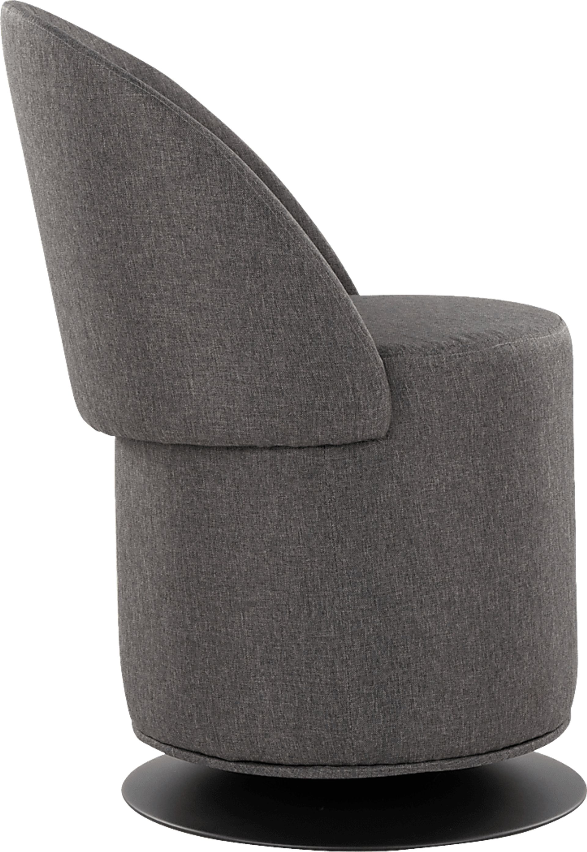 Fairington Charcoal Swivel Accent Chair - Image 3