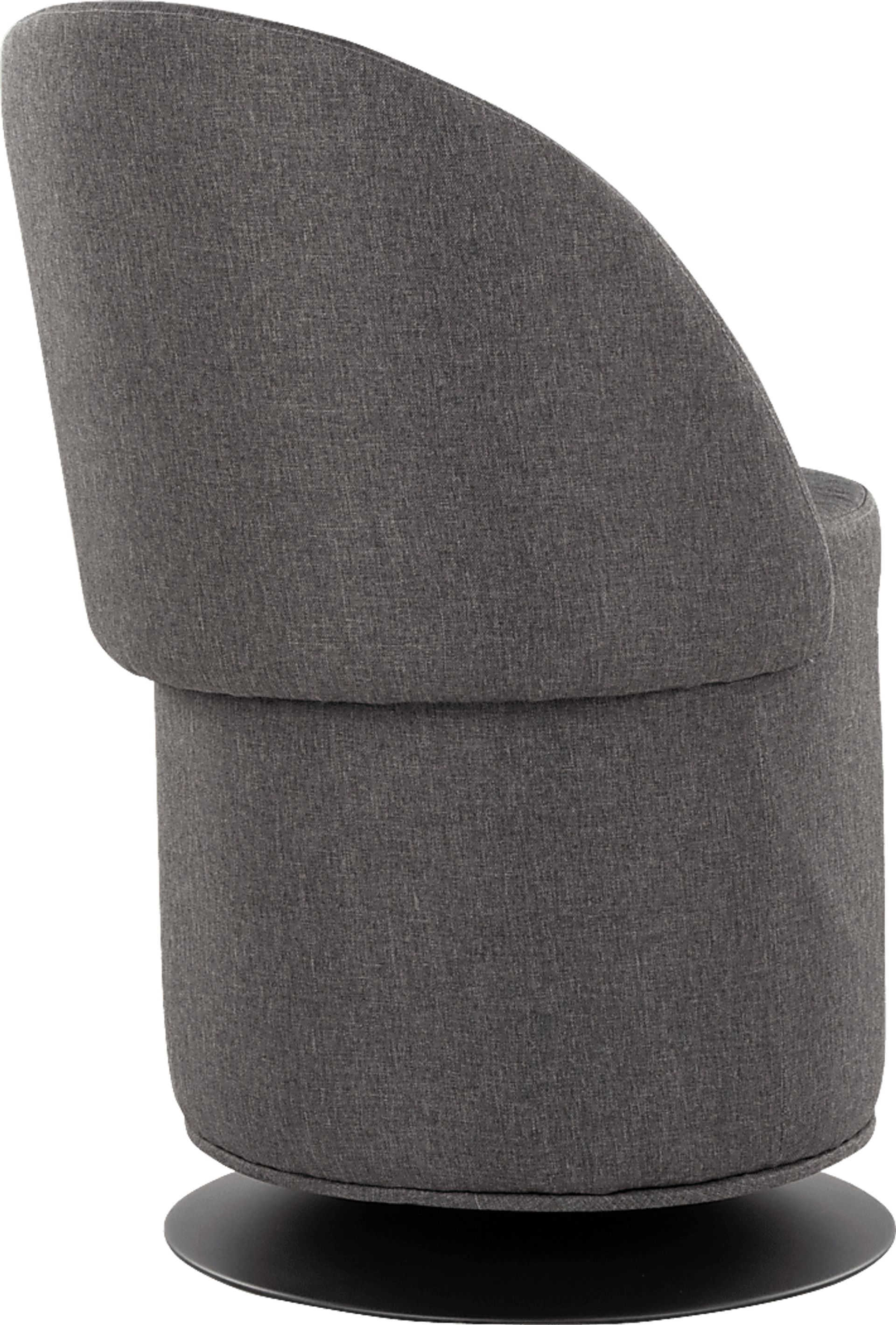 Fairington Charcoal Swivel Accent Chair - Image 4