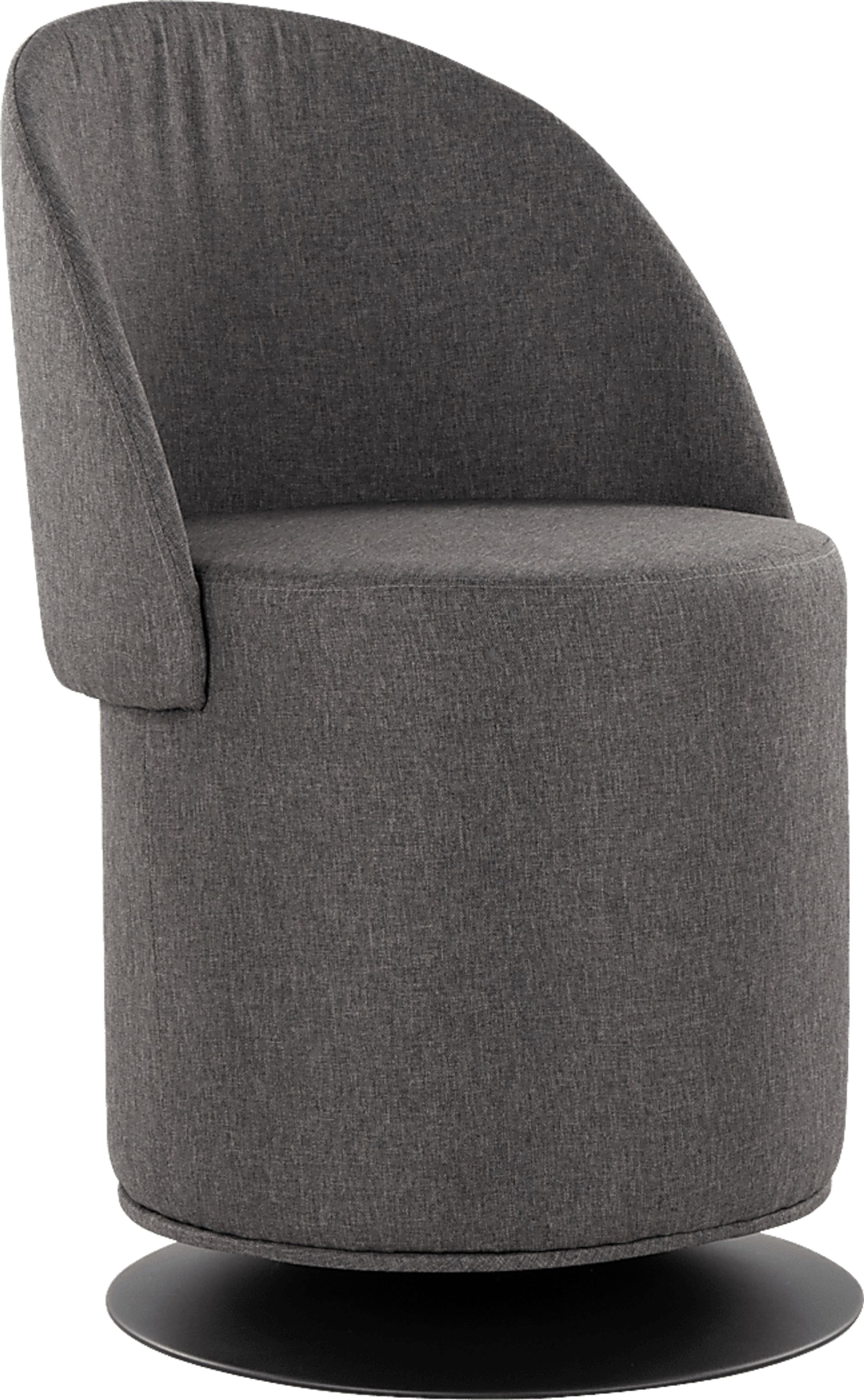 Fairington Charcoal Swivel Accent Chair - Image 1