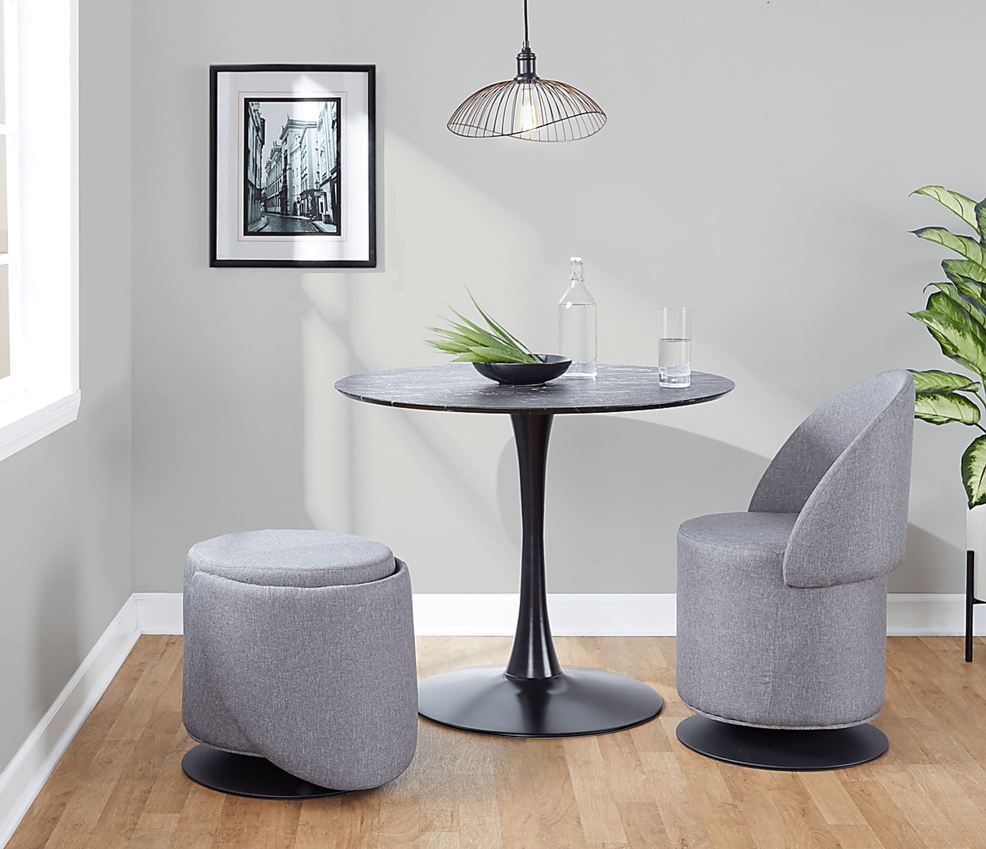 Fairington Gray Swivel Accent Chair - Image 12
