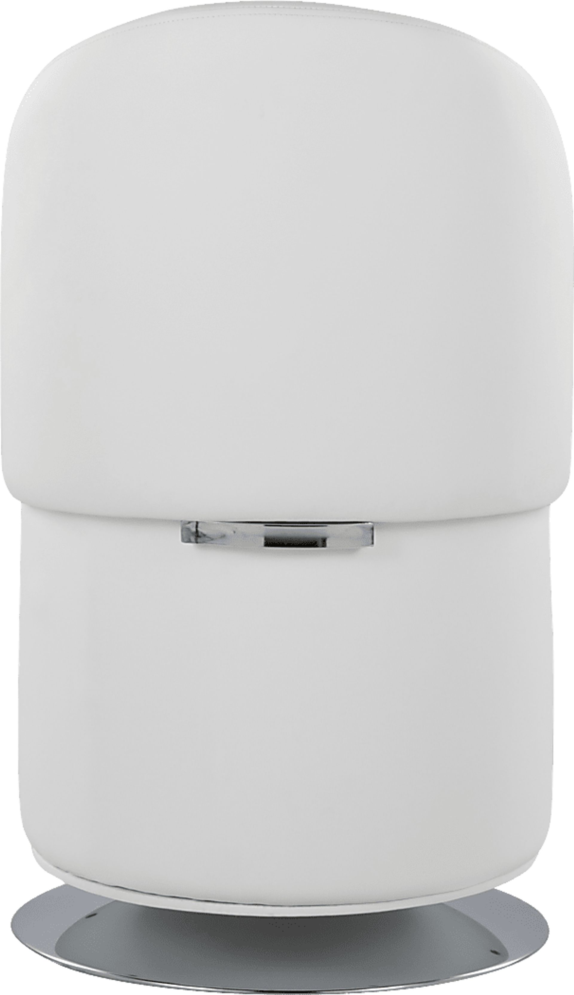 Fairington White Swivel Accent Chair - Image 5