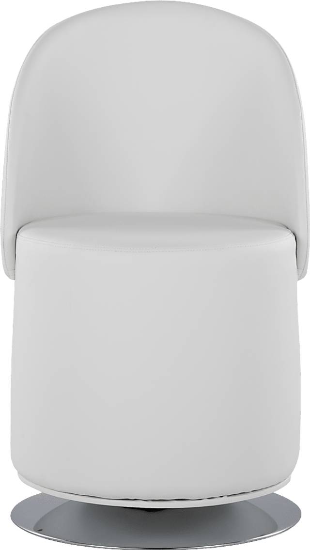 Fairington White Swivel Accent Chair - Thumbnail - Image 6