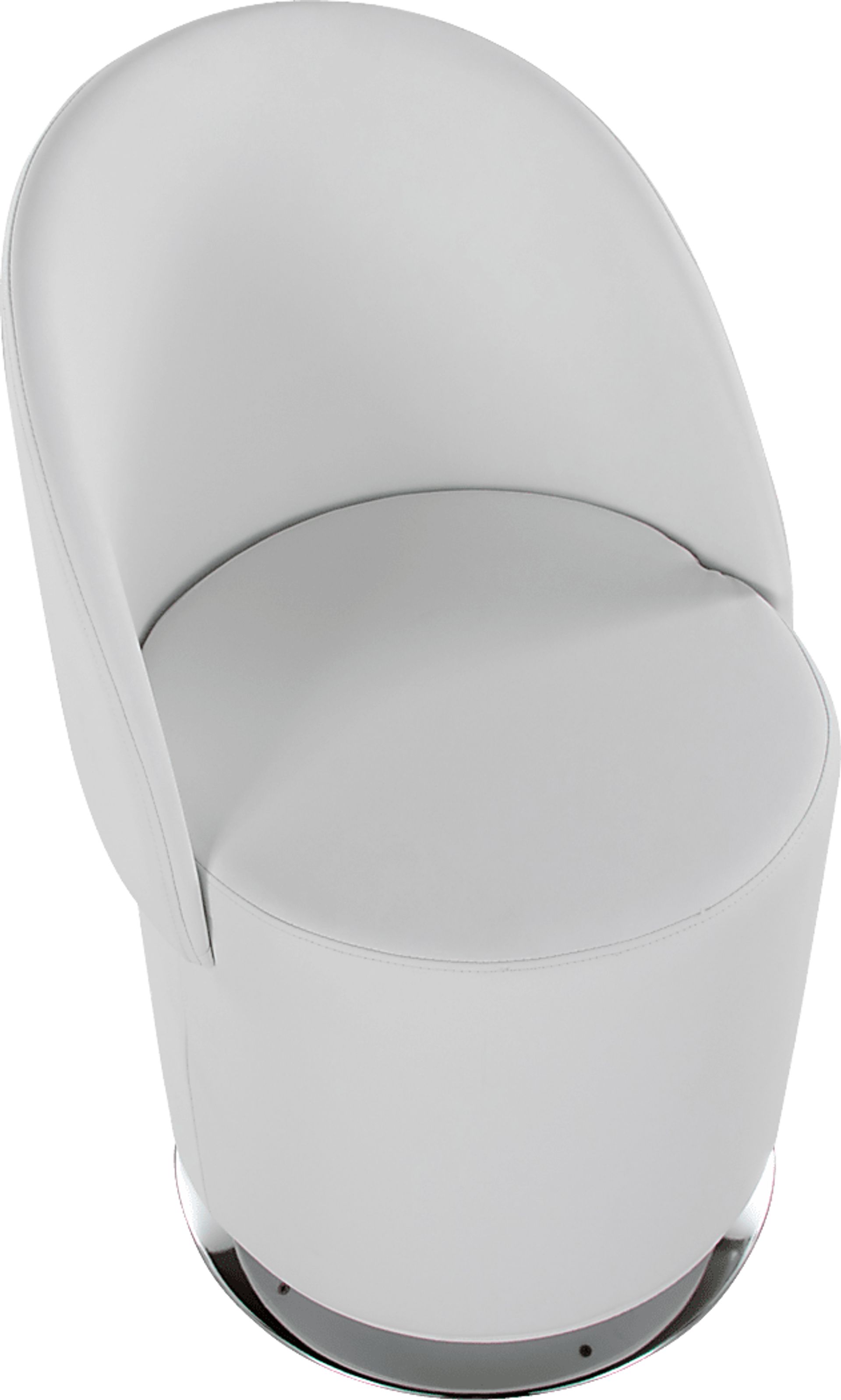 Fairington White Swivel Accent Chair - Image 7