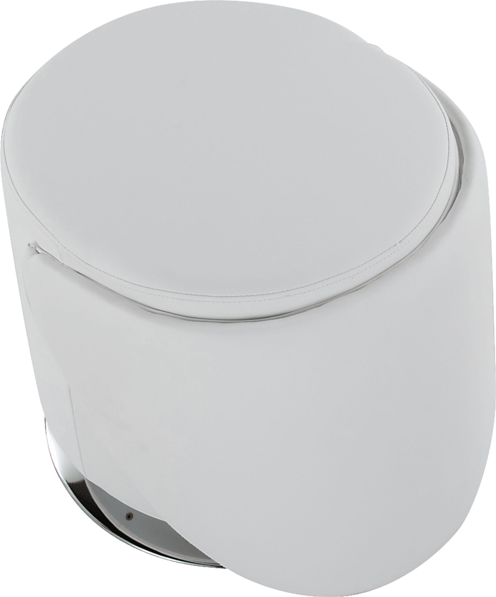 Fairington White Swivel Accent Chair - Image 8