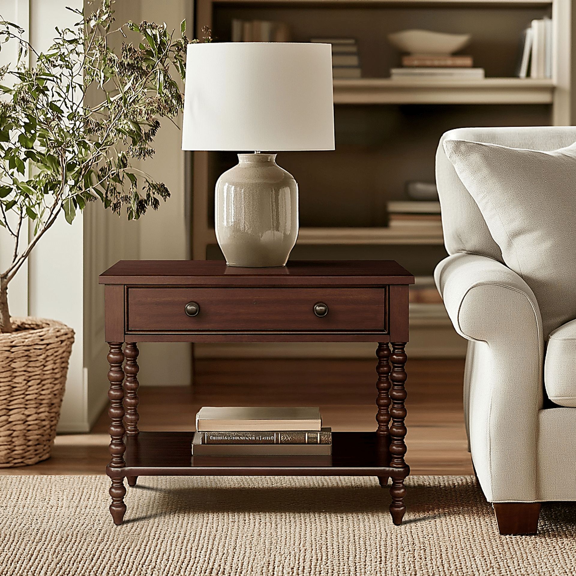 Fairiprises Brown Nightstand - Image 3