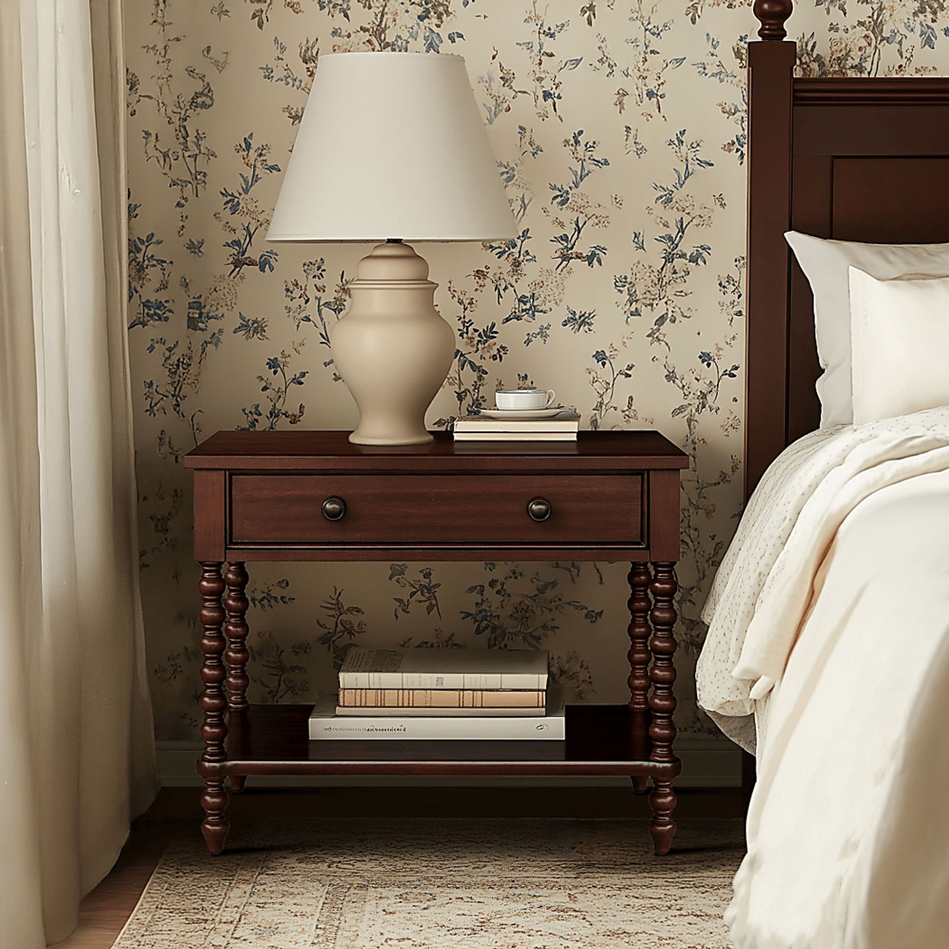 Fairiprises Brown Nightstand - Image 4