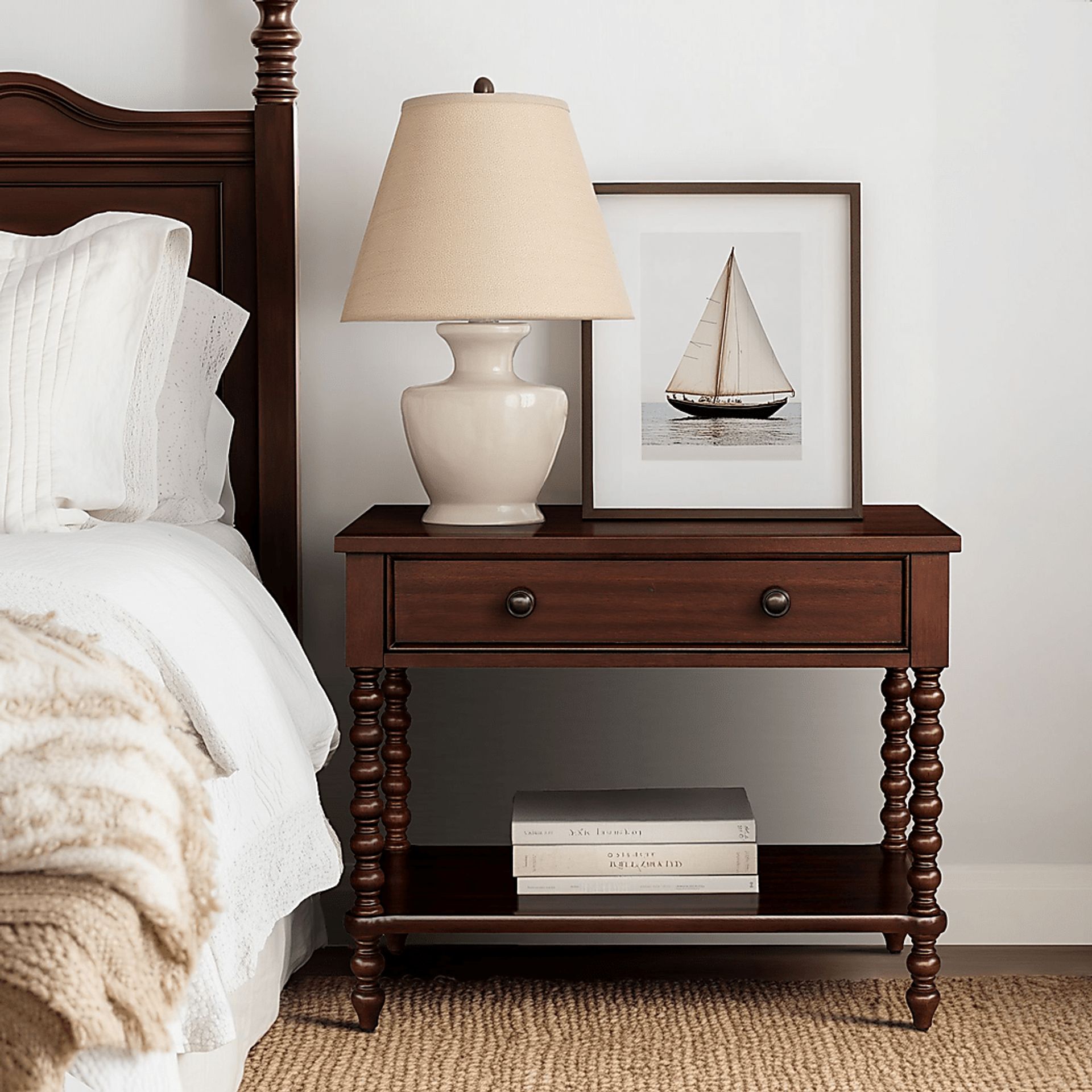 Fairiprises Brown Nightstand - Image 5
