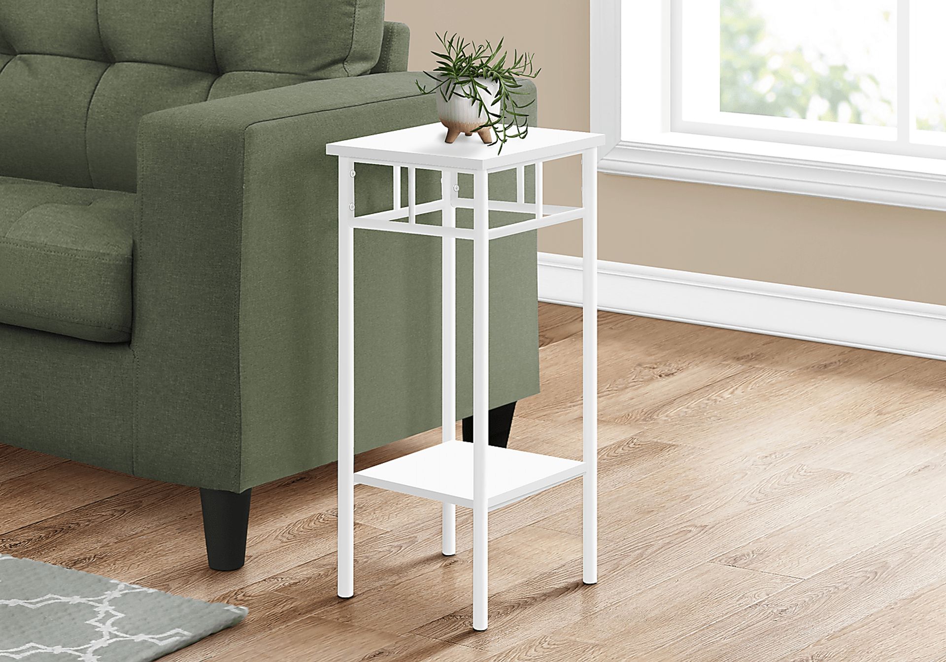 Fairknoll White End Table - Image 2
