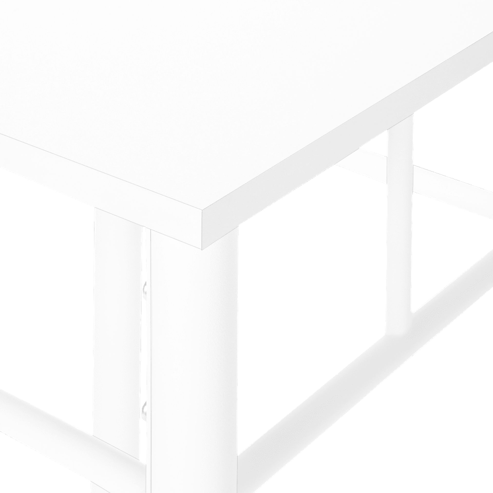 Fairknoll White End Table - Image 6