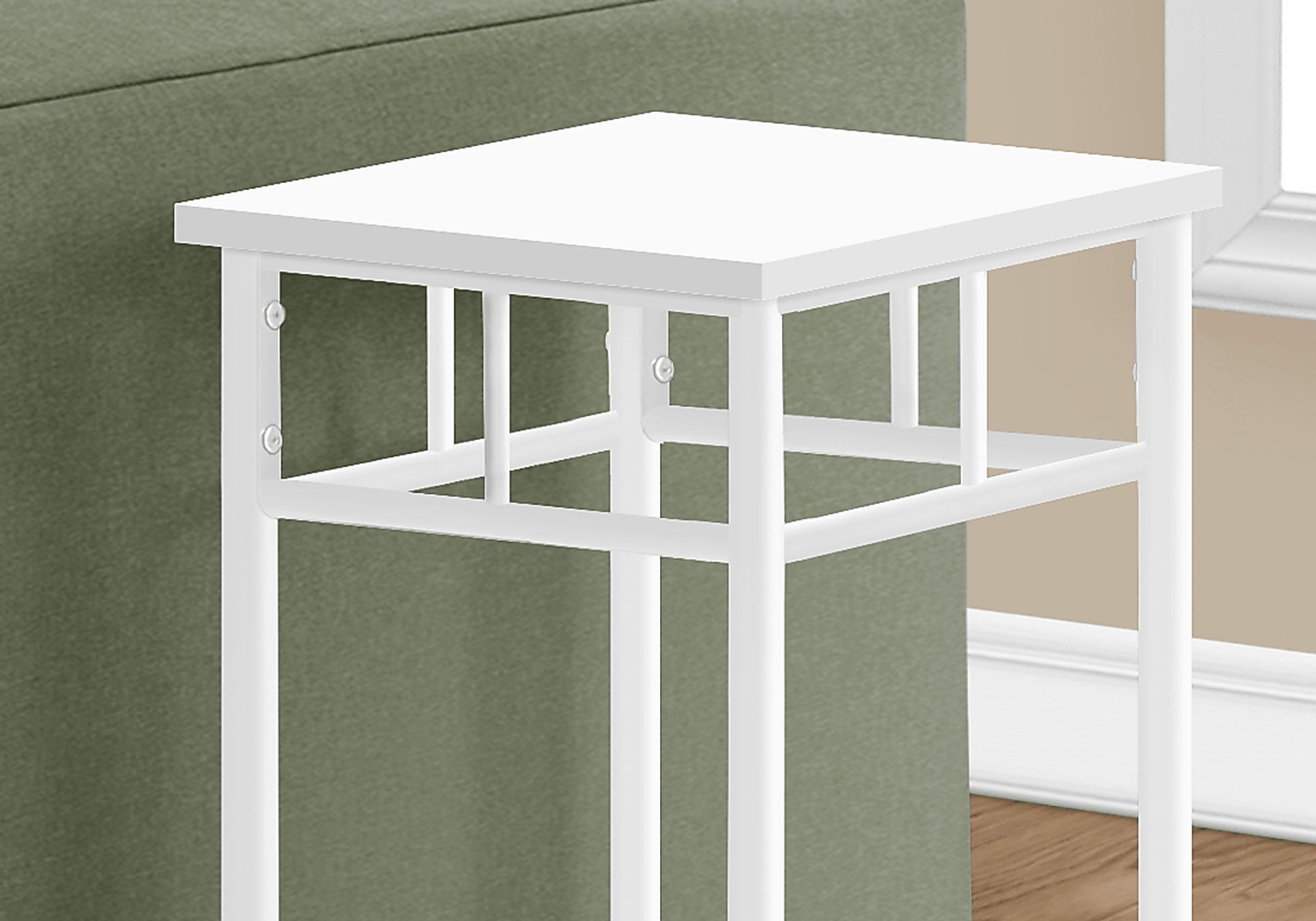 Fairknoll White End Table - Image 7