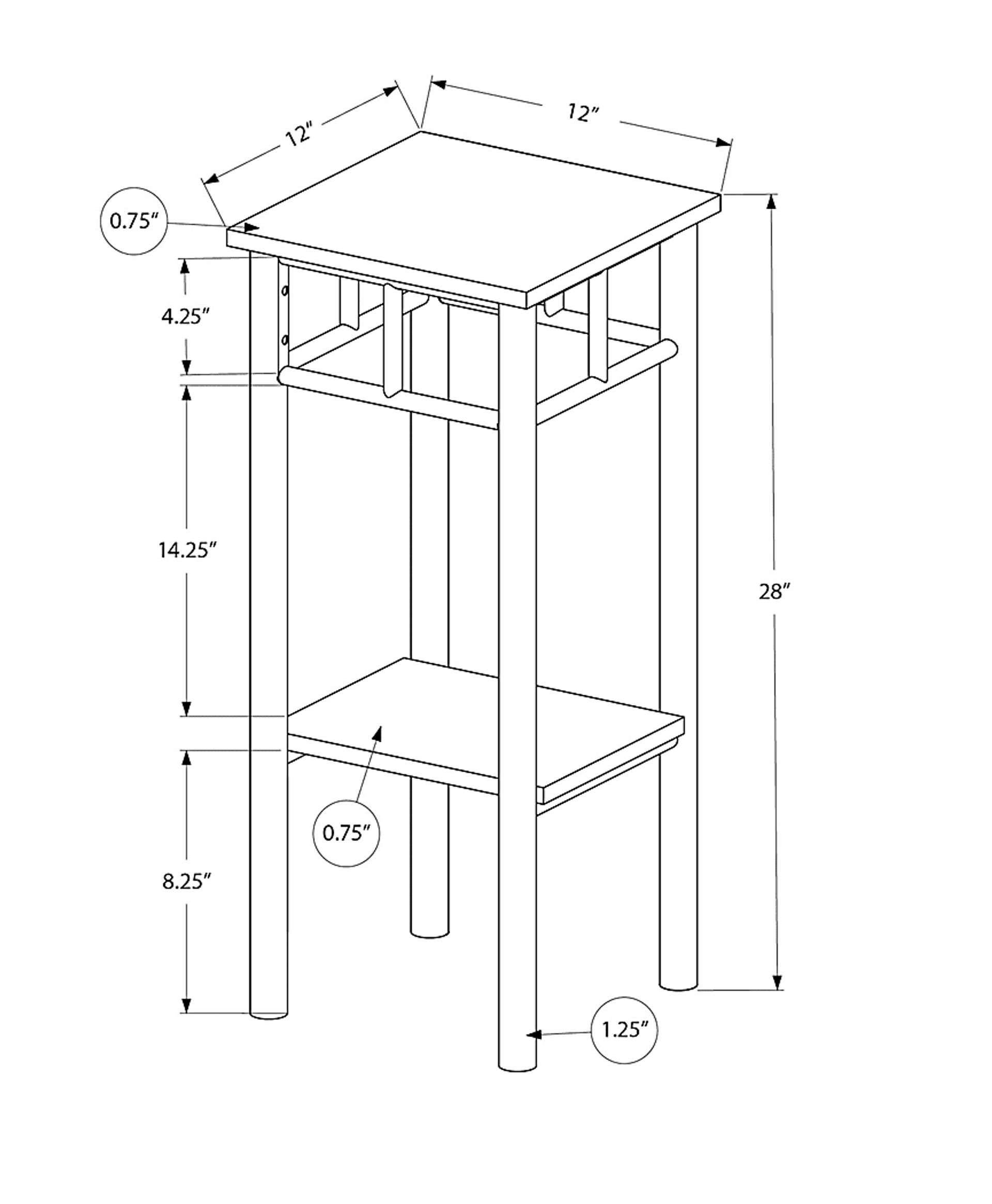 Fairknoll White End Table - Image 8