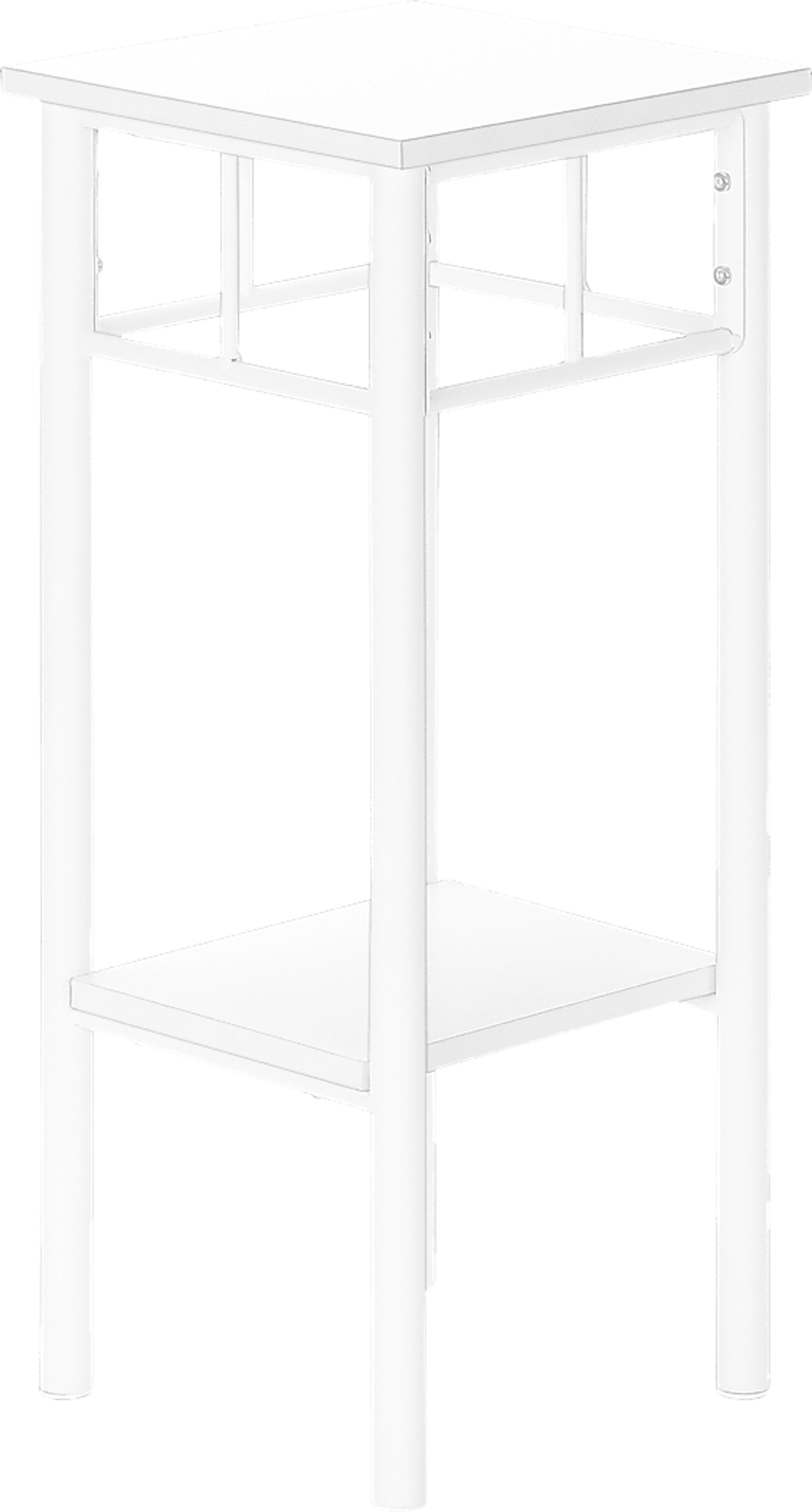 Fairknoll White End Table - Image 1