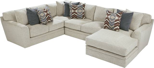 Fairleigh Linen 3 Pc Sectional - Thumbnail - Image 2