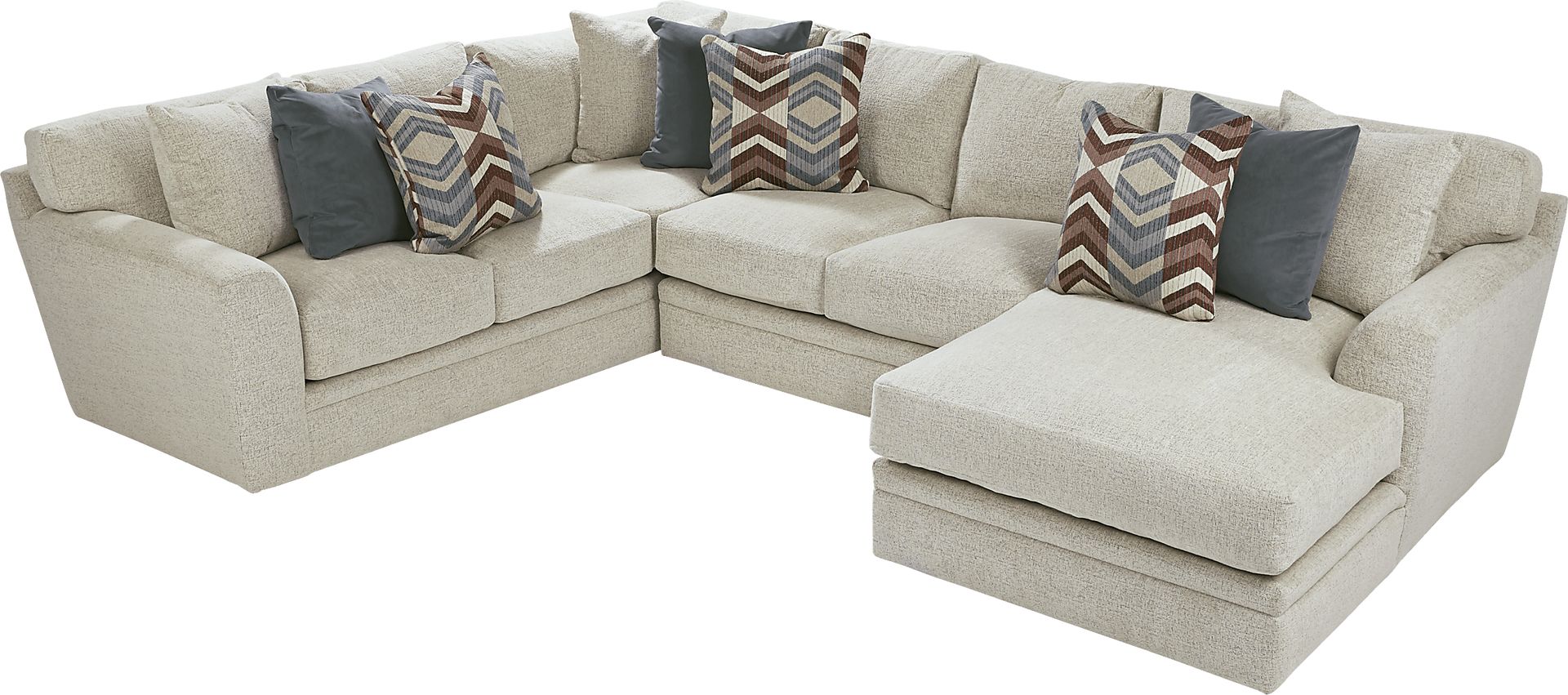 Fairleigh Linen 3 Pc Sectional - Image 2