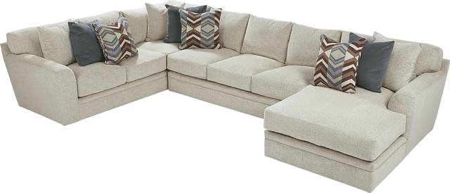 Fairleigh Linen 3 Pc XL Sectional - Thumbnail - Image 3