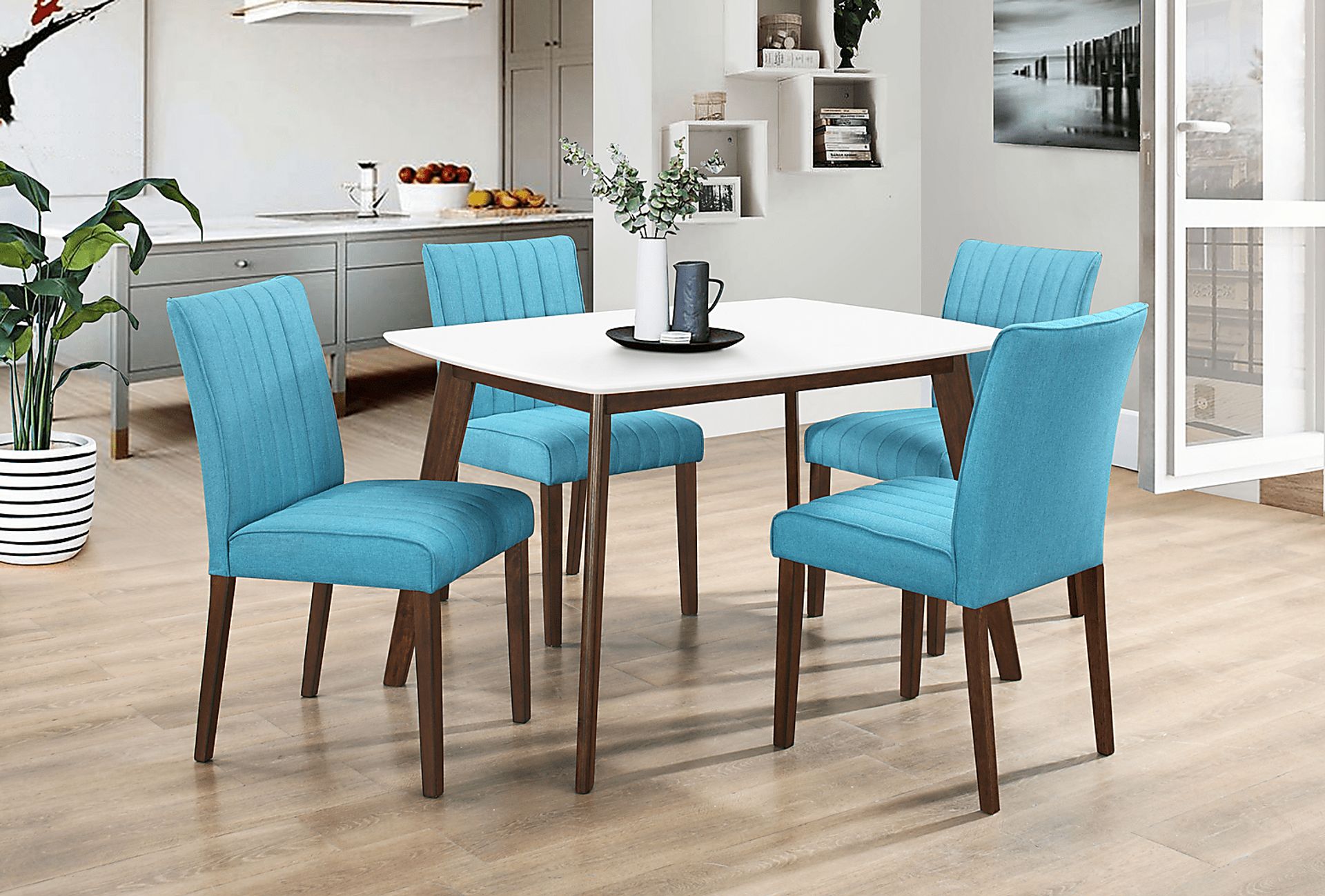 Fairlinks Aqua Set of 2 Side Chair - Image 6