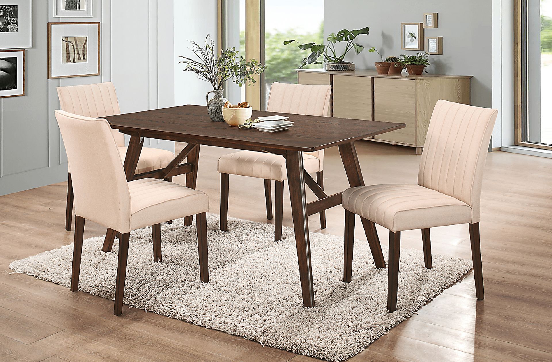 Fairlinks Beige Set of 2 Side Chairs - Image 2
