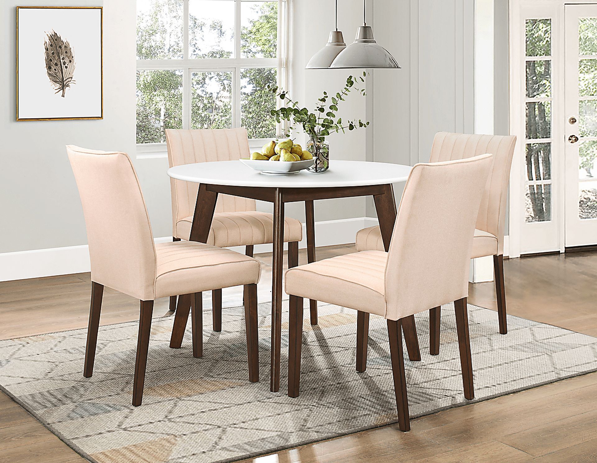 Fairlinks Beige Set of 2 Side Chairs - Image 5