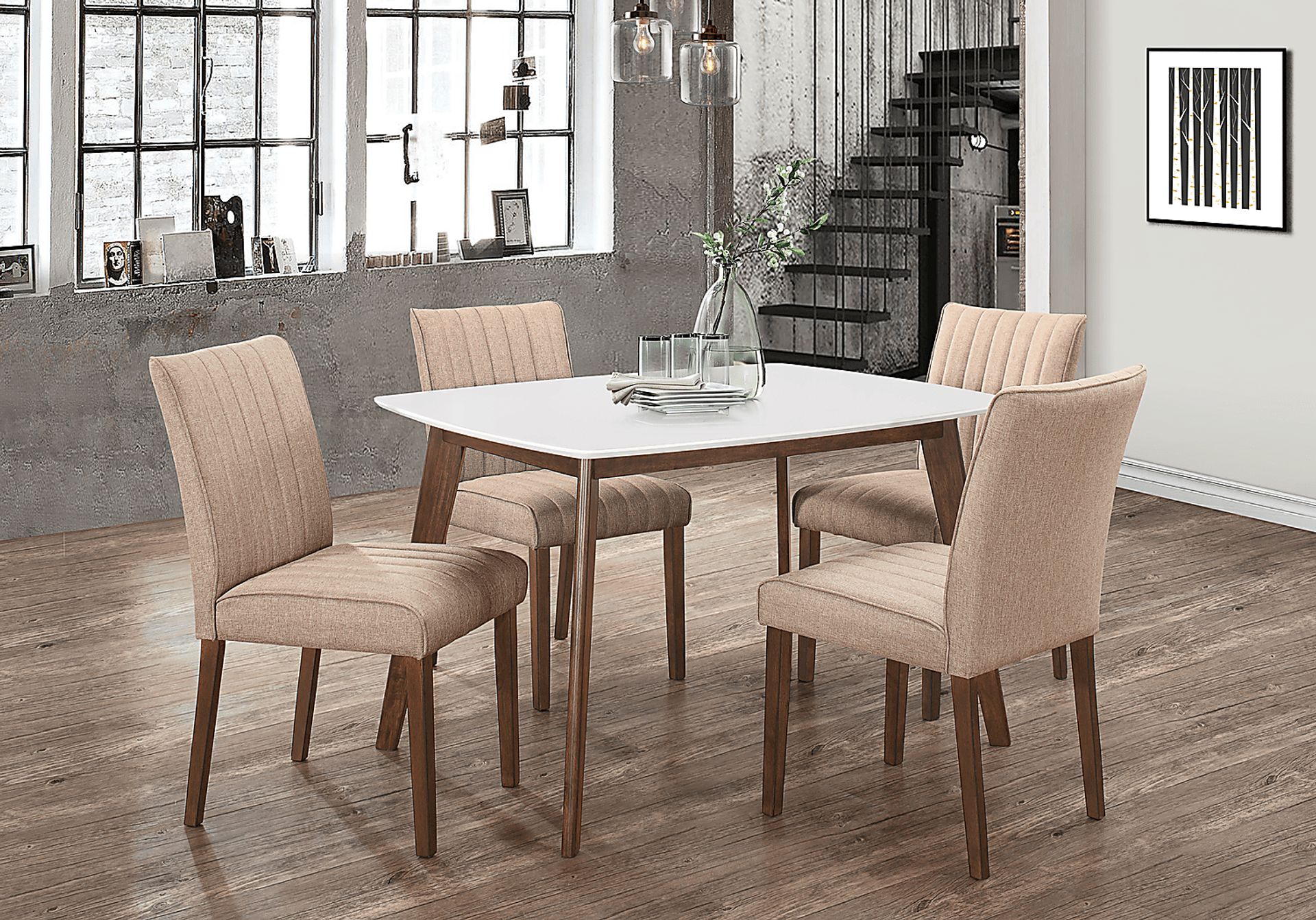 Fairlinks Brown Set of 2 Side Chairs - Image 6