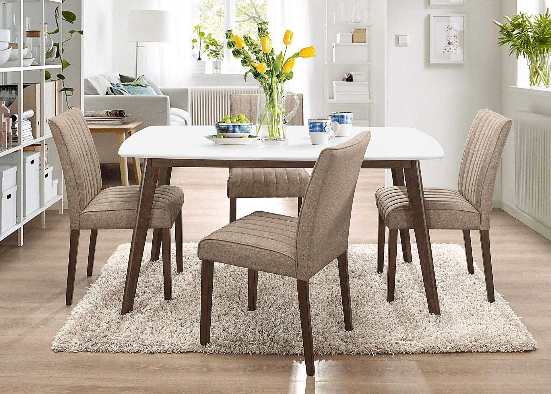 Fairlinks Brown Set of 2 Side Chairs - Image 7