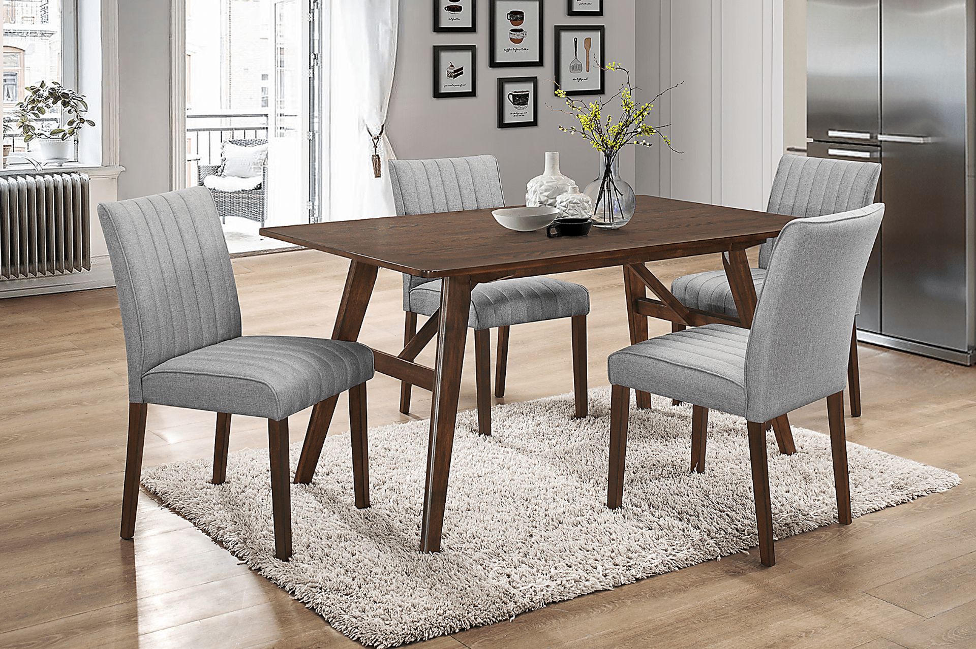 Fairlinks Gray Set of 2 Side Chairs - Image 2