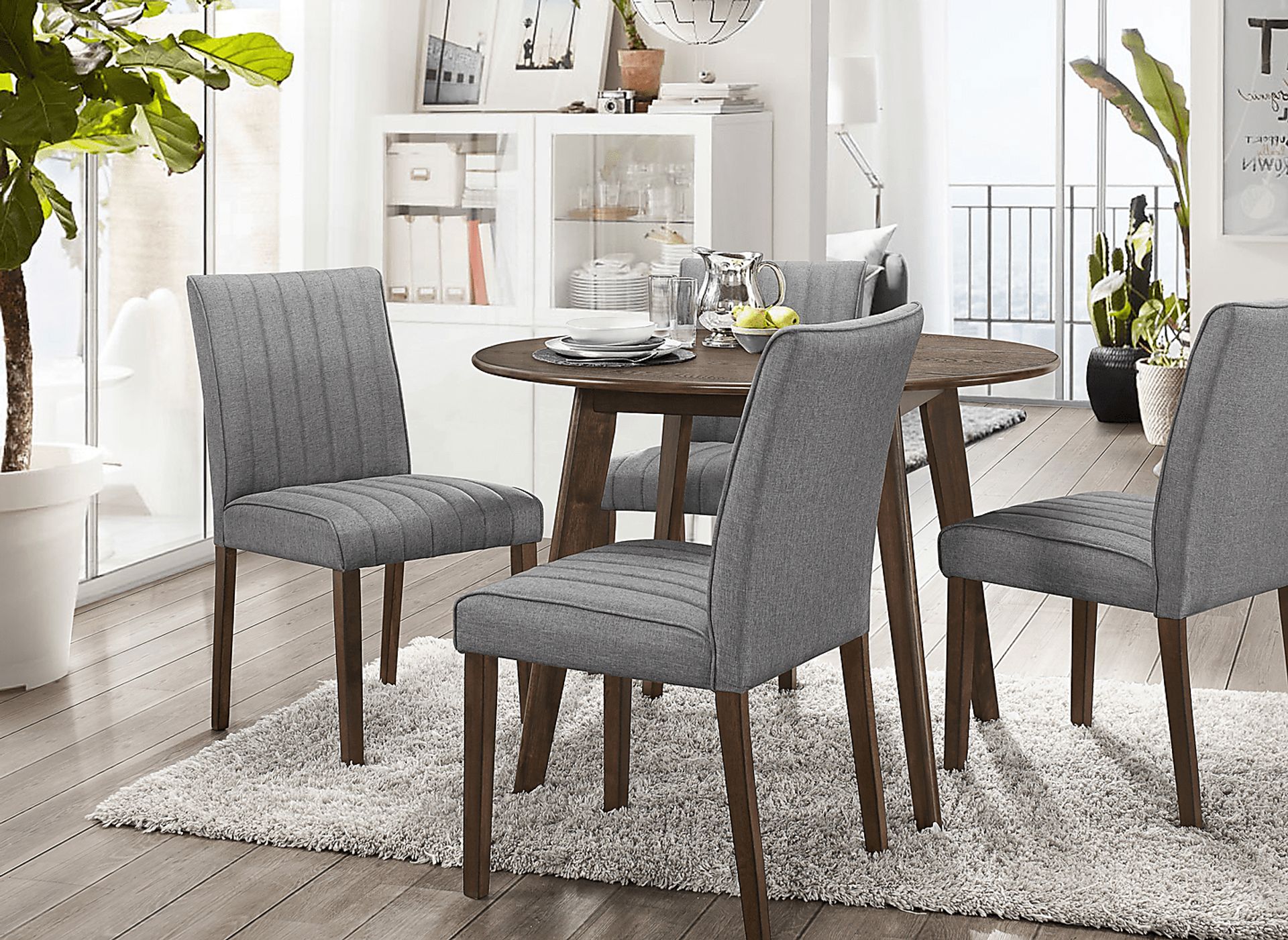 Fairlinks Gray Set of 2 Side Chairs - Image 5
