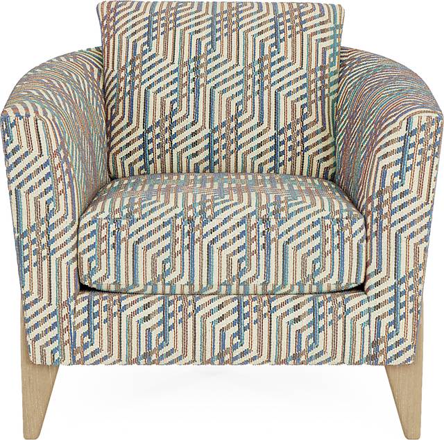 Fairmont Blue Accent Chair - Thumbnail - Image 2